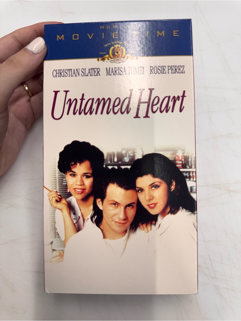 Untamed Heart VHS 1993, 1997 Christian Slater Untested